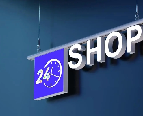 Üstten Askılı LED Harf